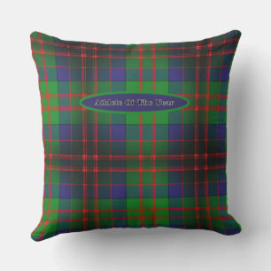 Almofada Superstar Tartan Azul Amarelo