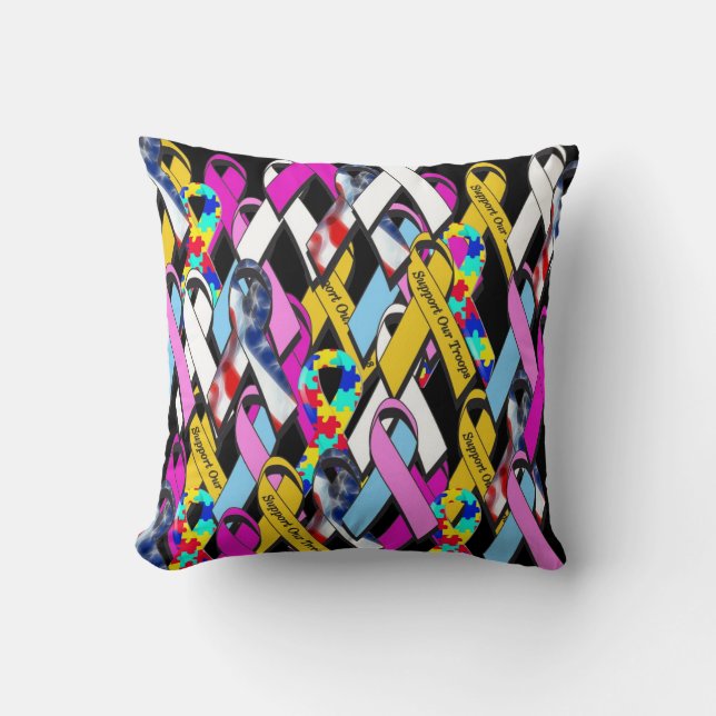 Almofada Suporte a um Travesseiro Causa (Frente)