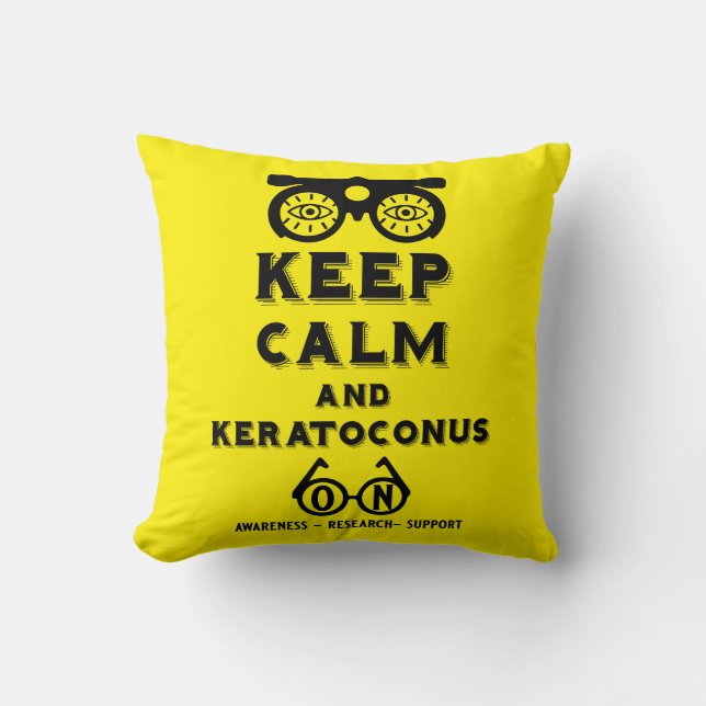 Almofada Suporte E Consciência De Keratoconus (Frente)