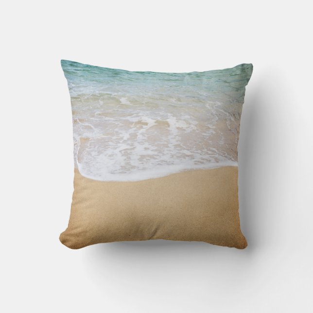 Almofada Surf encontra o Travesseiro decorativo Sand Tropic (Frente)