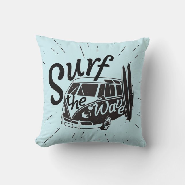 Almofada Surfe a onda (Frente)