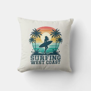 Almofada Surfe na Costa Oeste