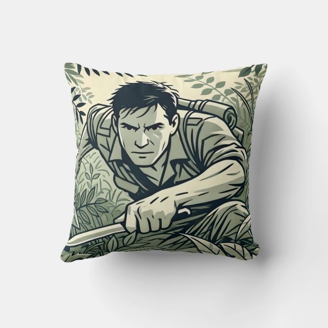 Almofada Survivalist Spirit (Verso)