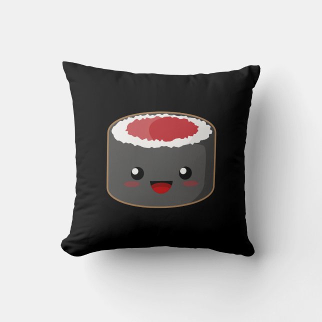 Almofada Sushi de Kawaii (Frente)