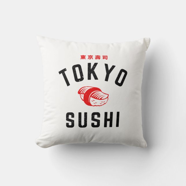 Almofada Sushi de Tóquio (Frente)