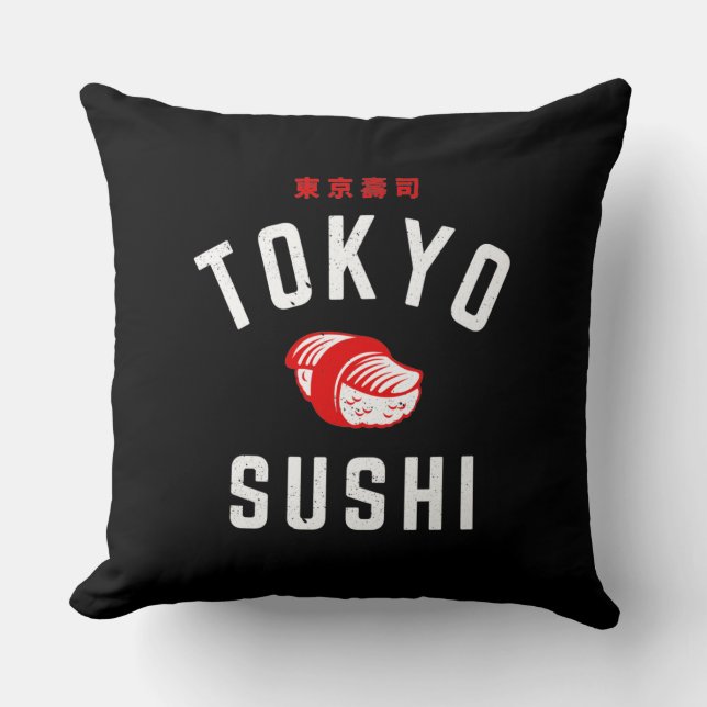 Almofada Sushi de Tóquio (Frente)
