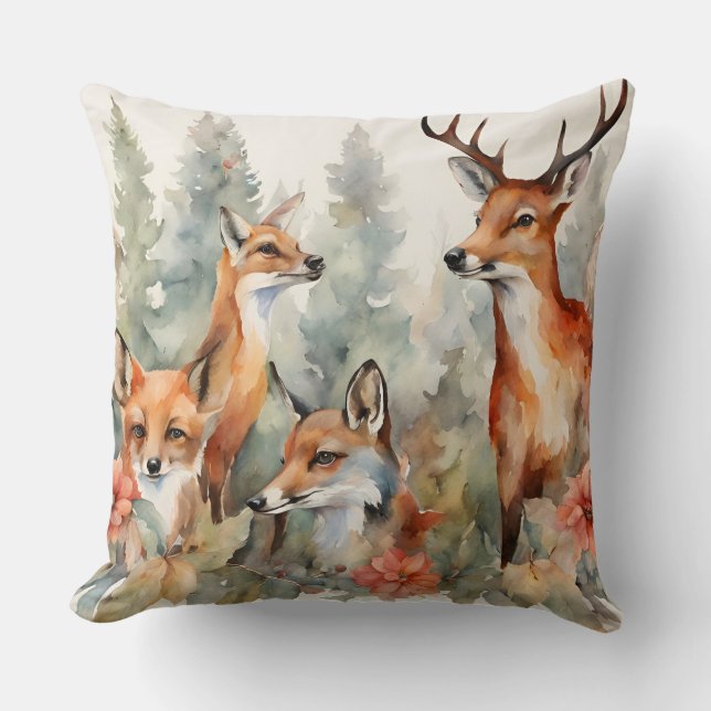 Almofada Sussurros Florestais (Frente)