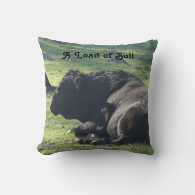 Almofada Sutter Butts Mountain Range da foto Bull (Frente)