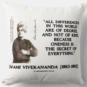 Almofada Swami Vivekananda - O Segredo De Tudo