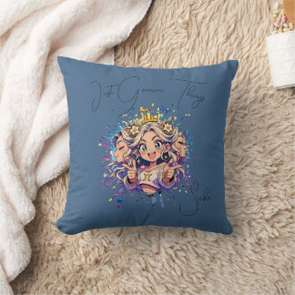 Almofada Sweet 16 Gemini Anime Custom Name Pillow