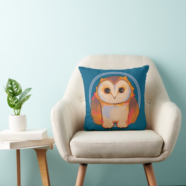 Almofada Sweet little owl.  (Cadeira)