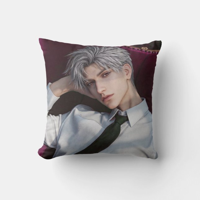 Almofada Sylvia Após o Trabalho, Amor e Deepspace Inspirado (Frente)