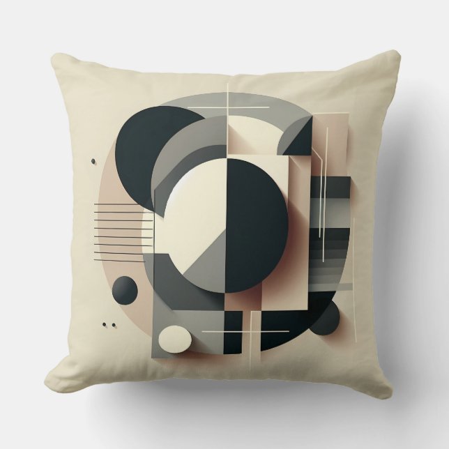 Almofada Symmetric Dimensional Geometry (Frente)