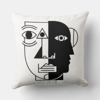 Almofada Symmetry Interrupted: The Face Between Angles T-Sh