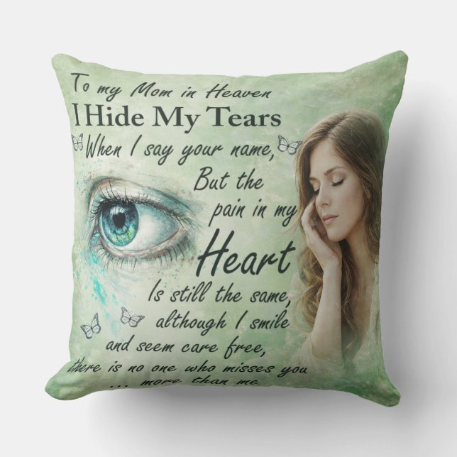 Almofada Sympathy Gift for Loss of Mother (Frente)