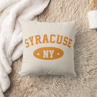 Almofada Syracuse New York Vintage Typography Throw Pillow