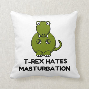 Almofada T Rex Masturbação