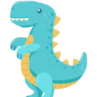 Almofada T-Rex Para Crianças Cudas