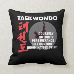 Almofada Taekwondo Tenets Arts Marciais Tae kwon do