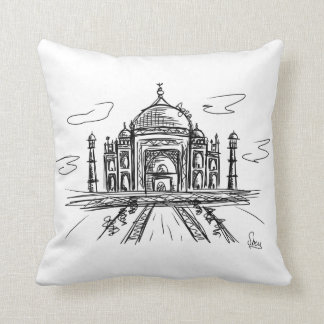 Almofada Taj Mahal