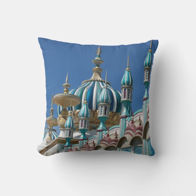 Almofada Taj Mahal Atlantic City Facade (Frente)