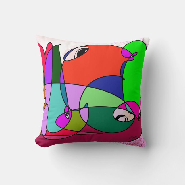 Almofada TAKUROMAN「Friends 6」クッション (Frente)