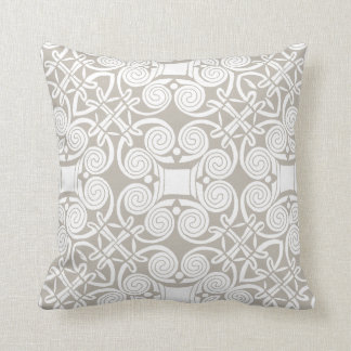 Almofada Tan bonito & travesseiro decorativo celta branco