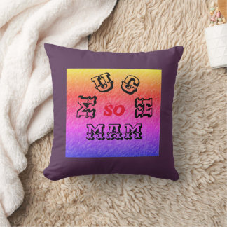 ALMOFADA TANTO MAM BLACK RED PURPPLE