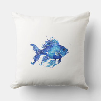 Almofada Tão Grande Peixe Azul