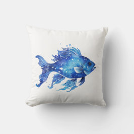 Almofada Tão Peixe Azul Pequeno