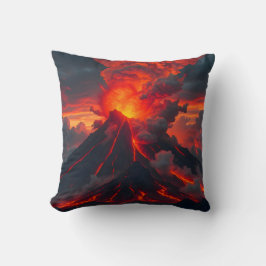 Almofada Tapeçaria Inferno Summit – Paisagem de Fantasia Vu