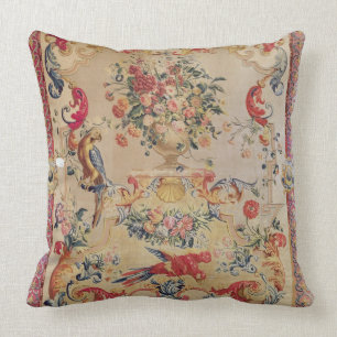 Almofada Tapeçaria no estilo Rococo adiantado com strapwor