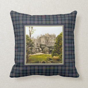 Almofada Tartan de Kennedy do clã do castelo de Culzean do