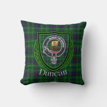Tartan e Brasão do Clã Escocês Duncan