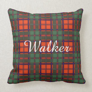 Almofada Tartan escocês do kilt da xadrez do clã do