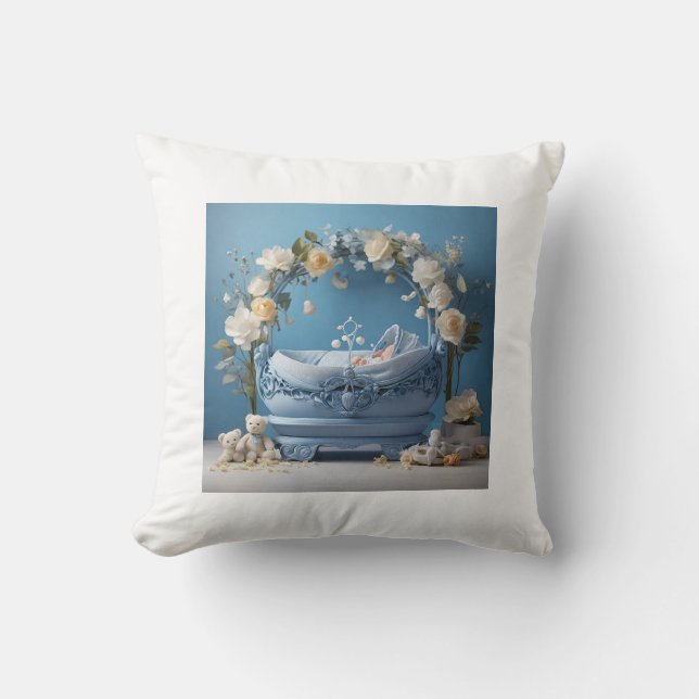 Almofada Taufkissen für Jungen (Frente)