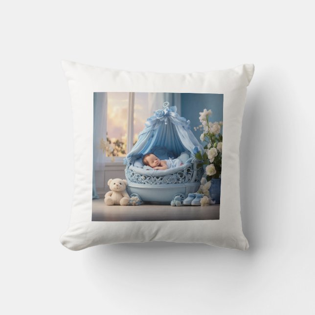 Almofada Taufkissen für Jungen (Frente)