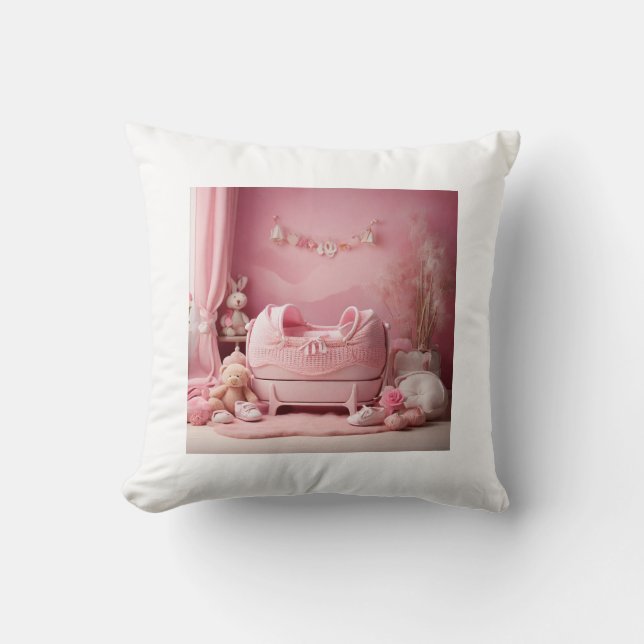 Almofada Taufkissen für Mädchen (Frente)