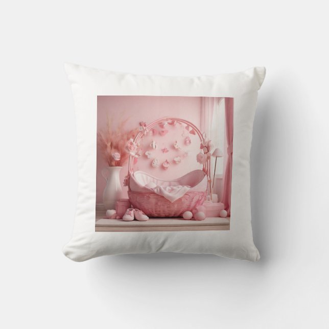 Almofada Taufkissen für Mädchen (Frente)