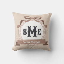 Taupe Inverter Grego - Arco - Chave Monograma