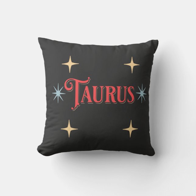 Almofada Taurus Astrological Sign  (Frente)