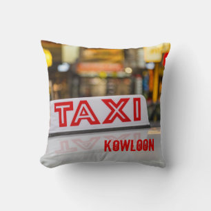 Almofada Táxi Kowloon em Hong Kong Urbano