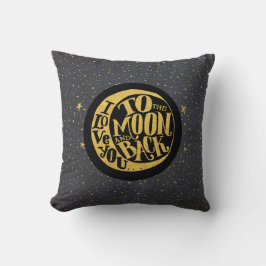 Almofada Te Amo Na Lua E Nas Costas - Stars Night Sky