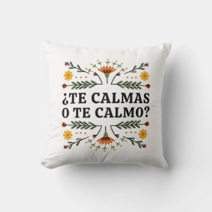 Almofada Te Calmas O Calmo, espanhol