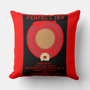 Almofada Tea Wall Art Poster Impressão