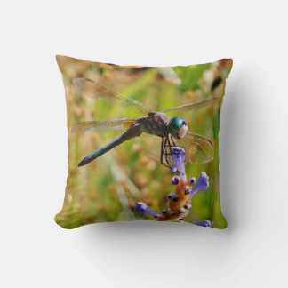Almofada Teal Rainbow Dragonfly/lavanda