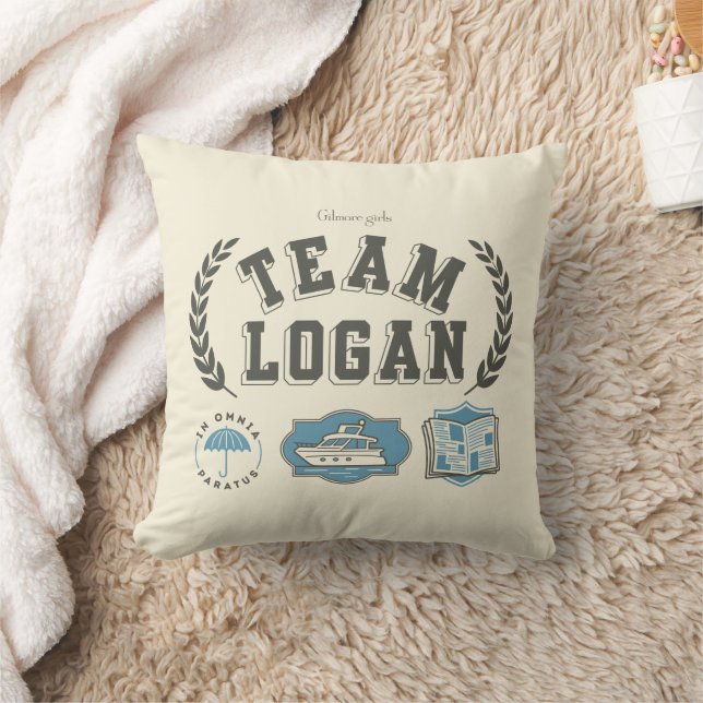 Almofada Team Logan Gilmore Girls Design (Cobertor)