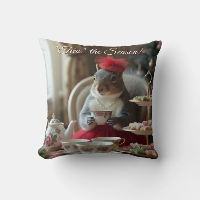 Almofada "Teas", a temporada (Frente)