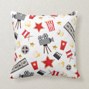Almofada Teatro de filmes ativo retro/teatro