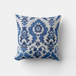 Almofada Tecido Padrão Ikat